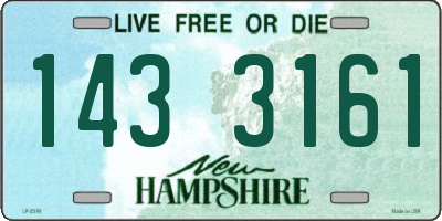 NH license plate 1433161