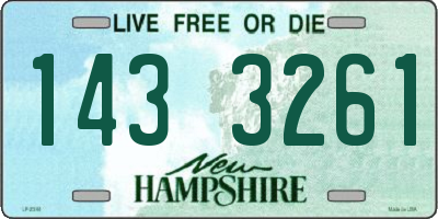 NH license plate 1433261