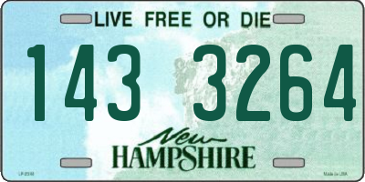 NH license plate 1433264