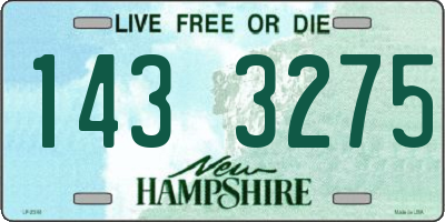 NH license plate 1433275
