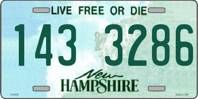 NH license plate 1433286