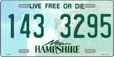NH license plate 1433295