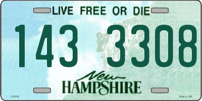 NH license plate 1433308