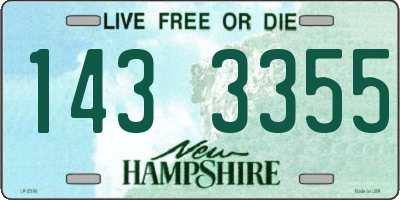 NH license plate 1433355