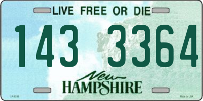 NH license plate 1433364