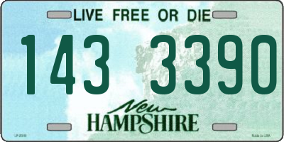 NH license plate 1433390