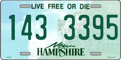NH license plate 1433395
