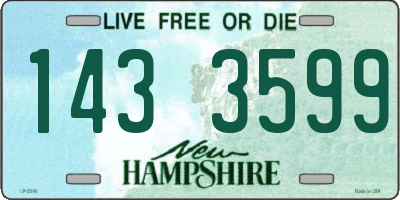 NH license plate 1433599