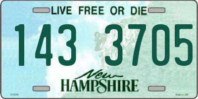 NH license plate 1433705