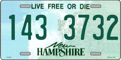 NH license plate 1433732