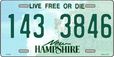 NH license plate 1433846