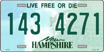 NH license plate 1434271