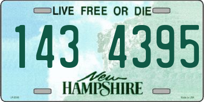 NH license plate 1434395