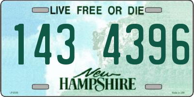 NH license plate 1434396