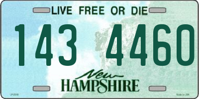 NH license plate 1434460