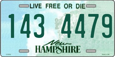 NH license plate 1434479