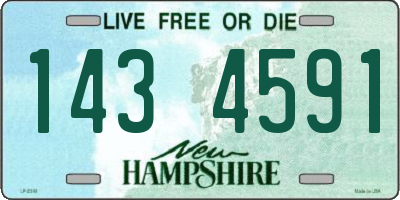 NH license plate 1434591