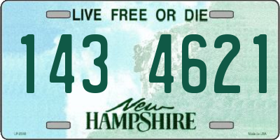 NH license plate 1434621