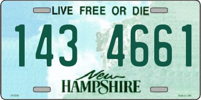 NH license plate 1434661