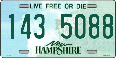 NH license plate 1435088
