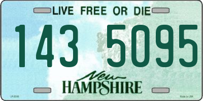 NH license plate 1435095