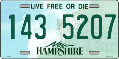 NH license plate 1435207