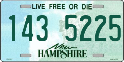 NH license plate 1435225