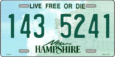 NH license plate 1435241