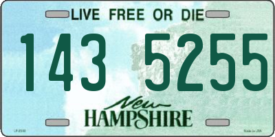 NH license plate 1435255