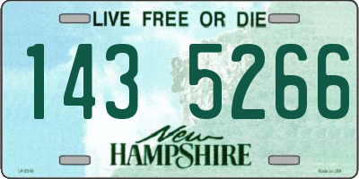 NH license plate 1435266