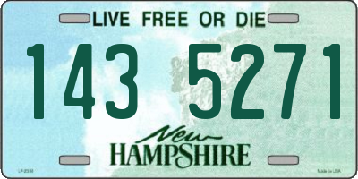 NH license plate 1435271