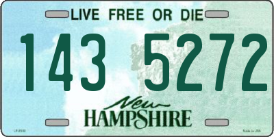 NH license plate 1435272
