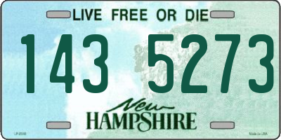 NH license plate 1435273