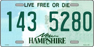 NH license plate 1435280