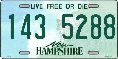NH license plate 1435288