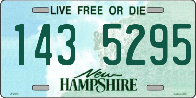 NH license plate 1435295