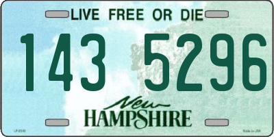 NH license plate 1435296