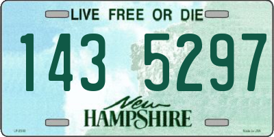 NH license plate 1435297