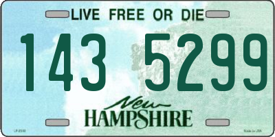 NH license plate 1435299