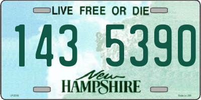 NH license plate 1435390