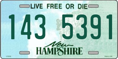 NH license plate 1435391