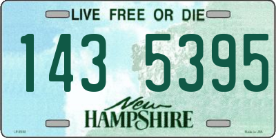 NH license plate 1435395