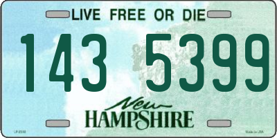 NH license plate 1435399