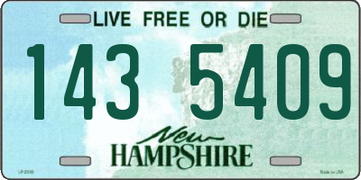 NH license plate 1435409