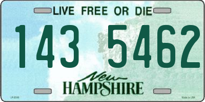 NH license plate 1435462