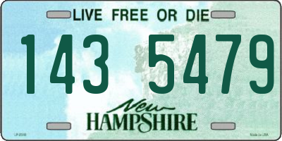 NH license plate 1435479