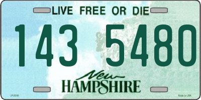 NH license plate 1435480