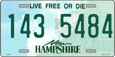 NH license plate 1435484