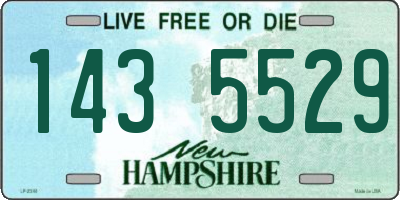NH license plate 1435529