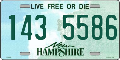 NH license plate 1435586